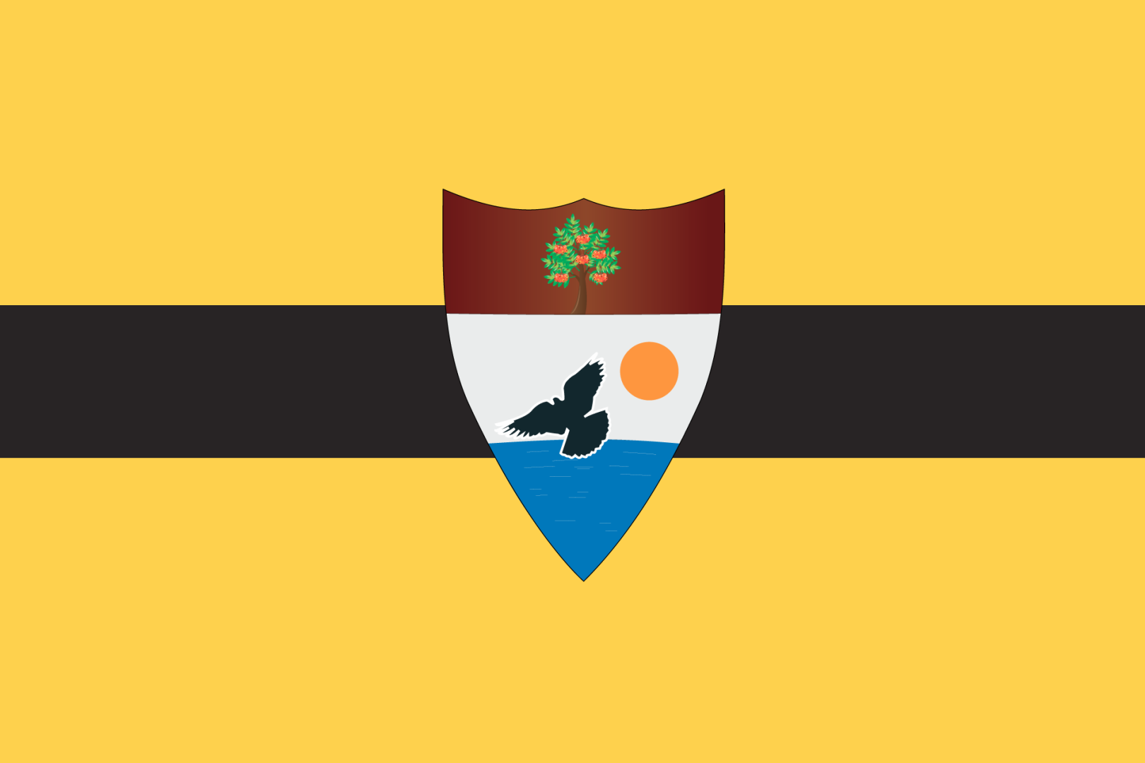 Liberland flaga