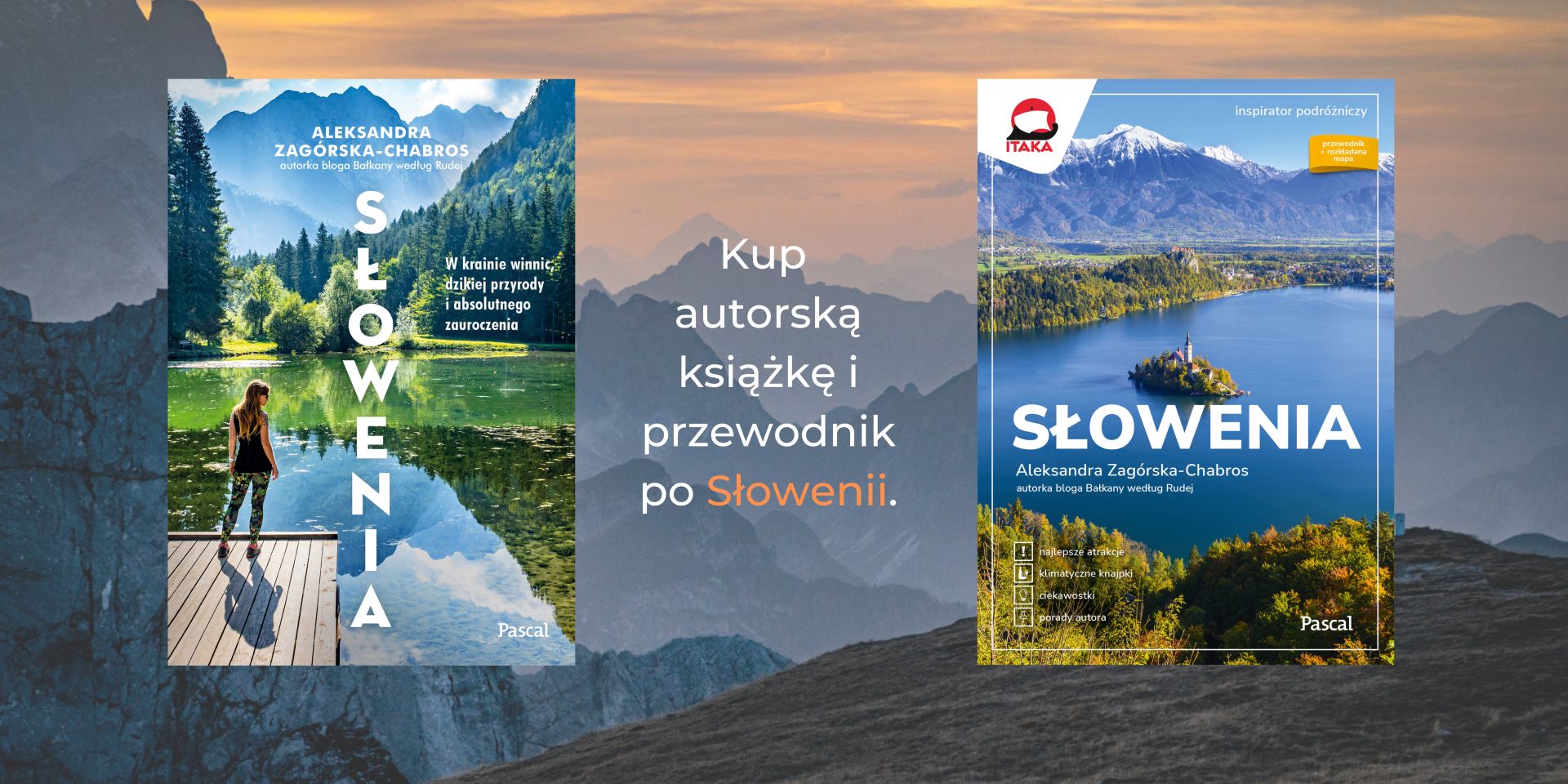 Kup autorską książkę i przewodnik po Słowenii