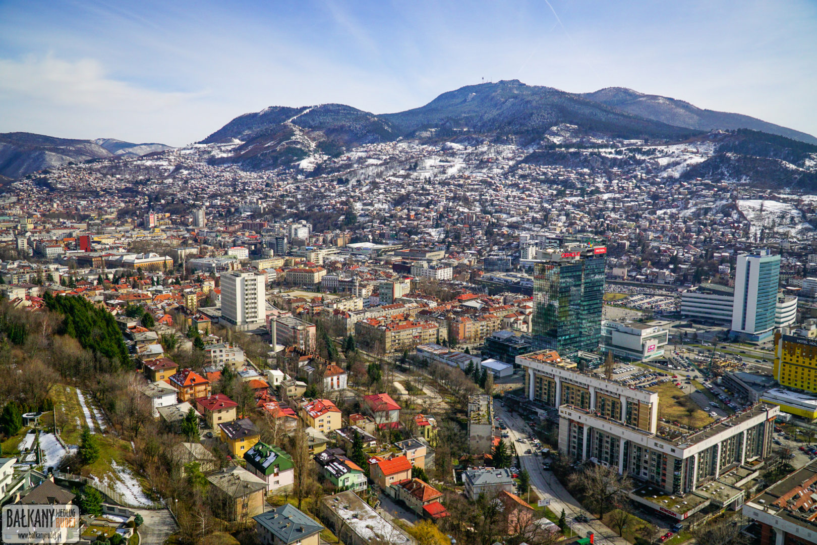 najlepsze punkty widokowe Sarajewa