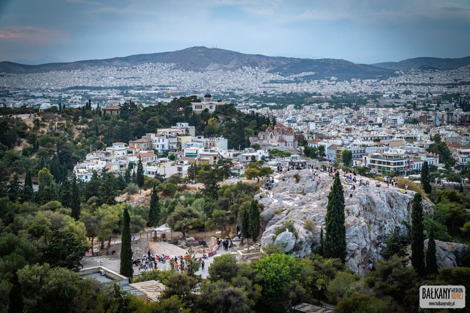 najlepsze punkty widokowe w Atenach